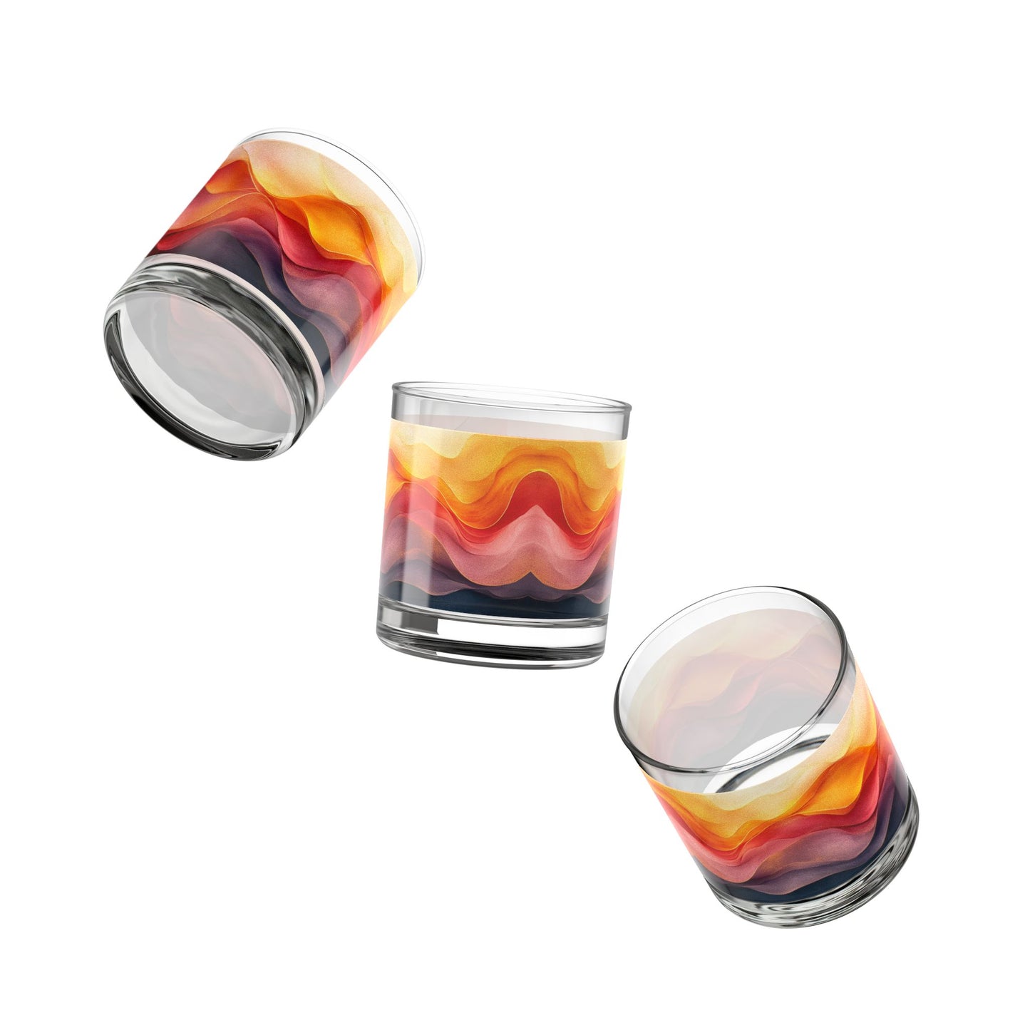 Ombre Dunes Beverage Glasses - 10oz Set of 6