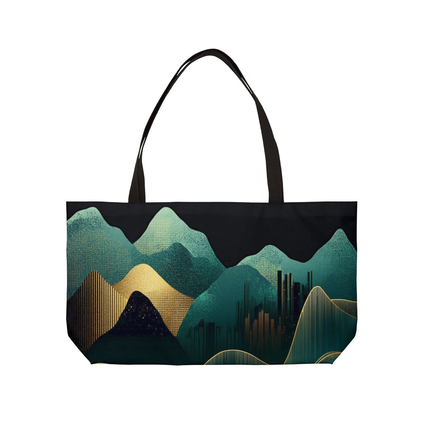 dunes| arabian nights weekender tote bag