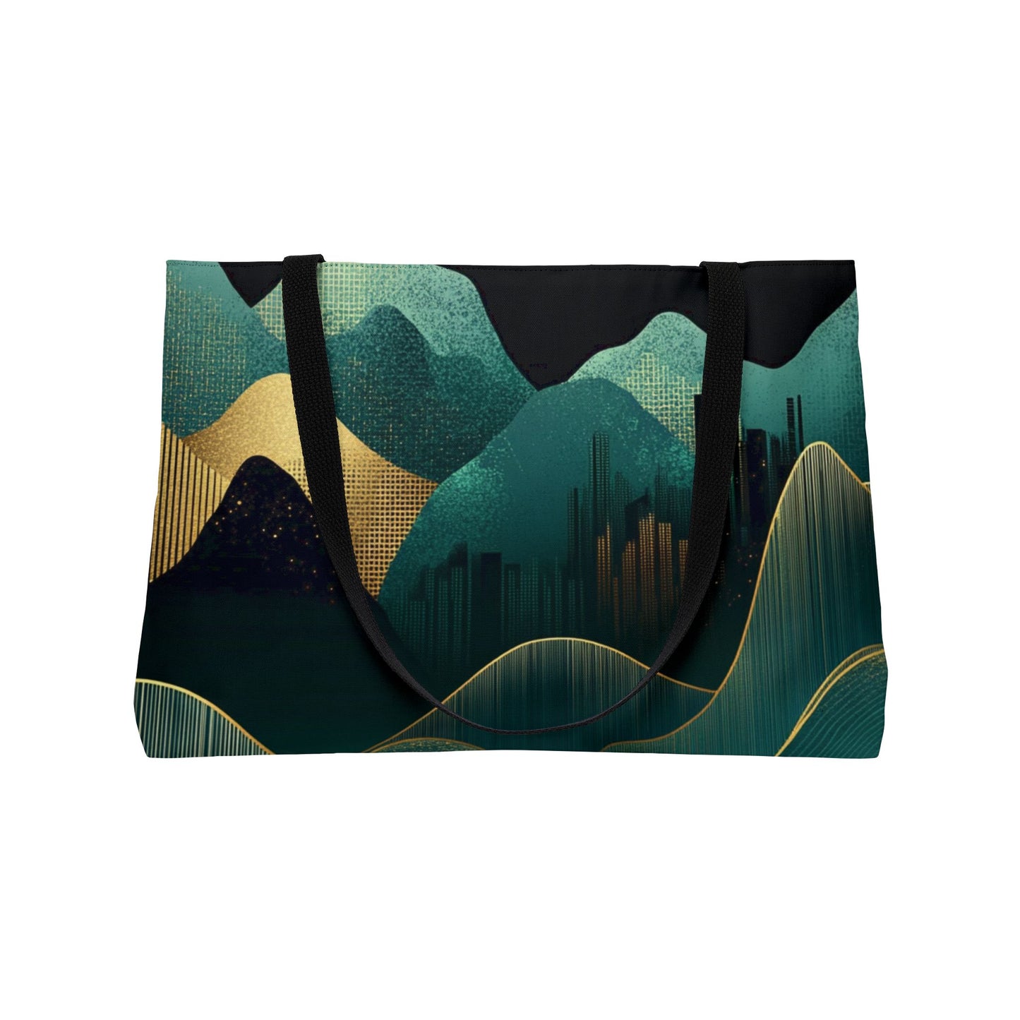 dunes| arabian nights weekender tote bag