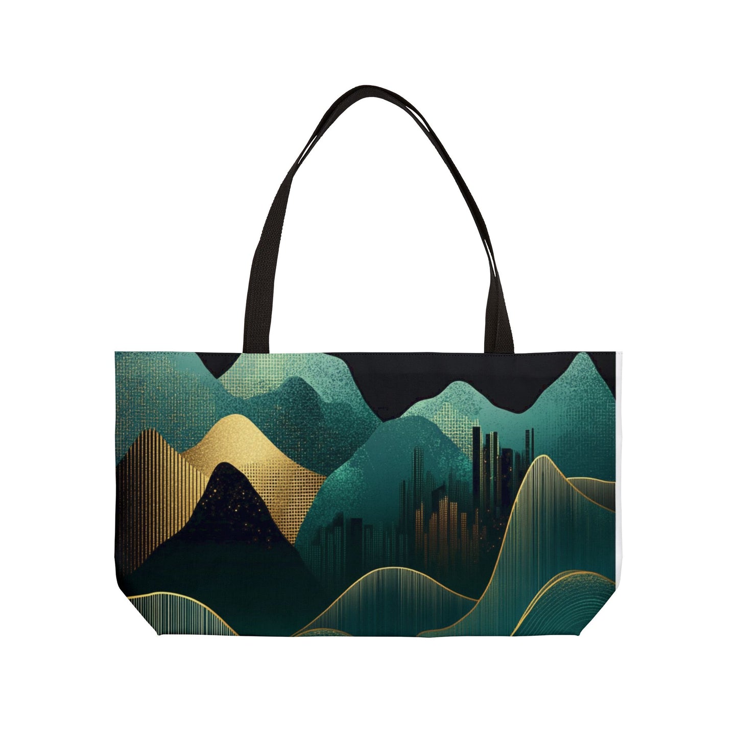 dunes| arabian nights weekender tote bag