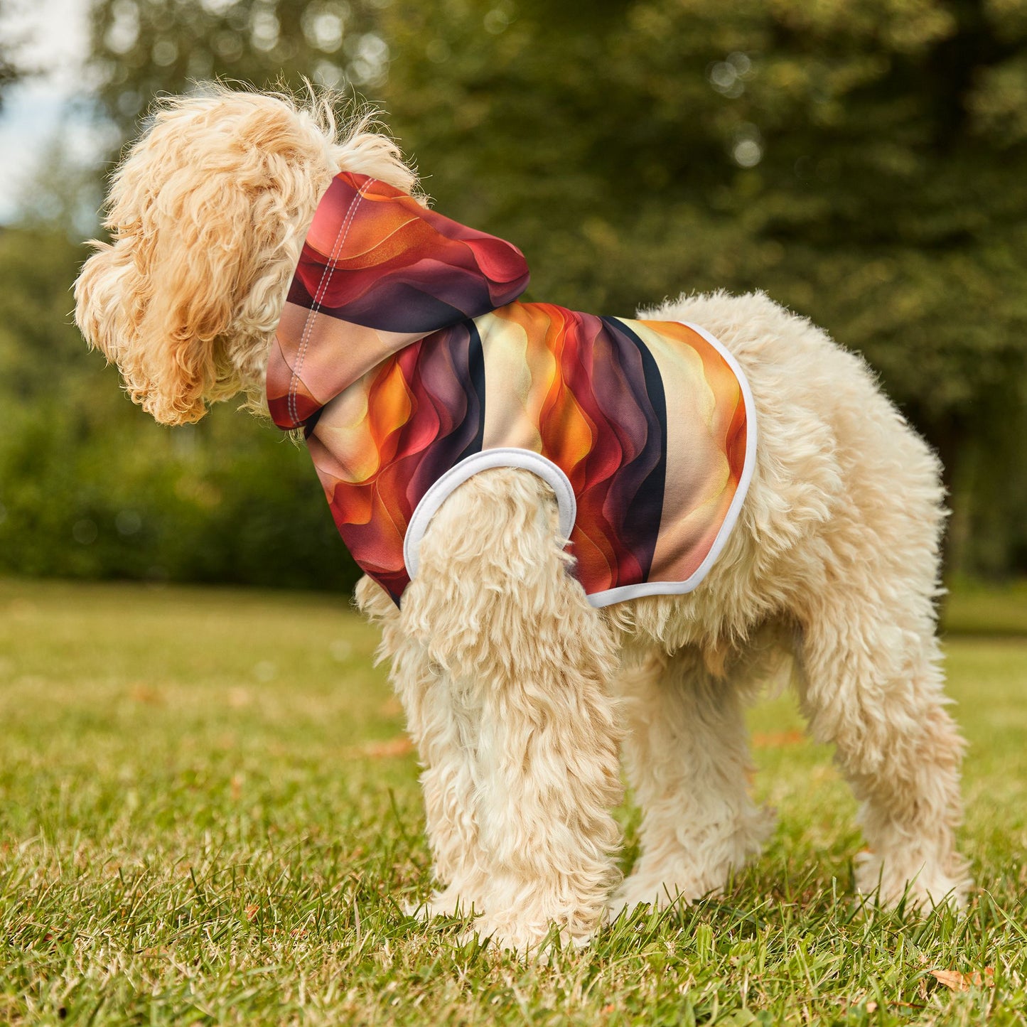 Ombre Dunes Pet Hoodie