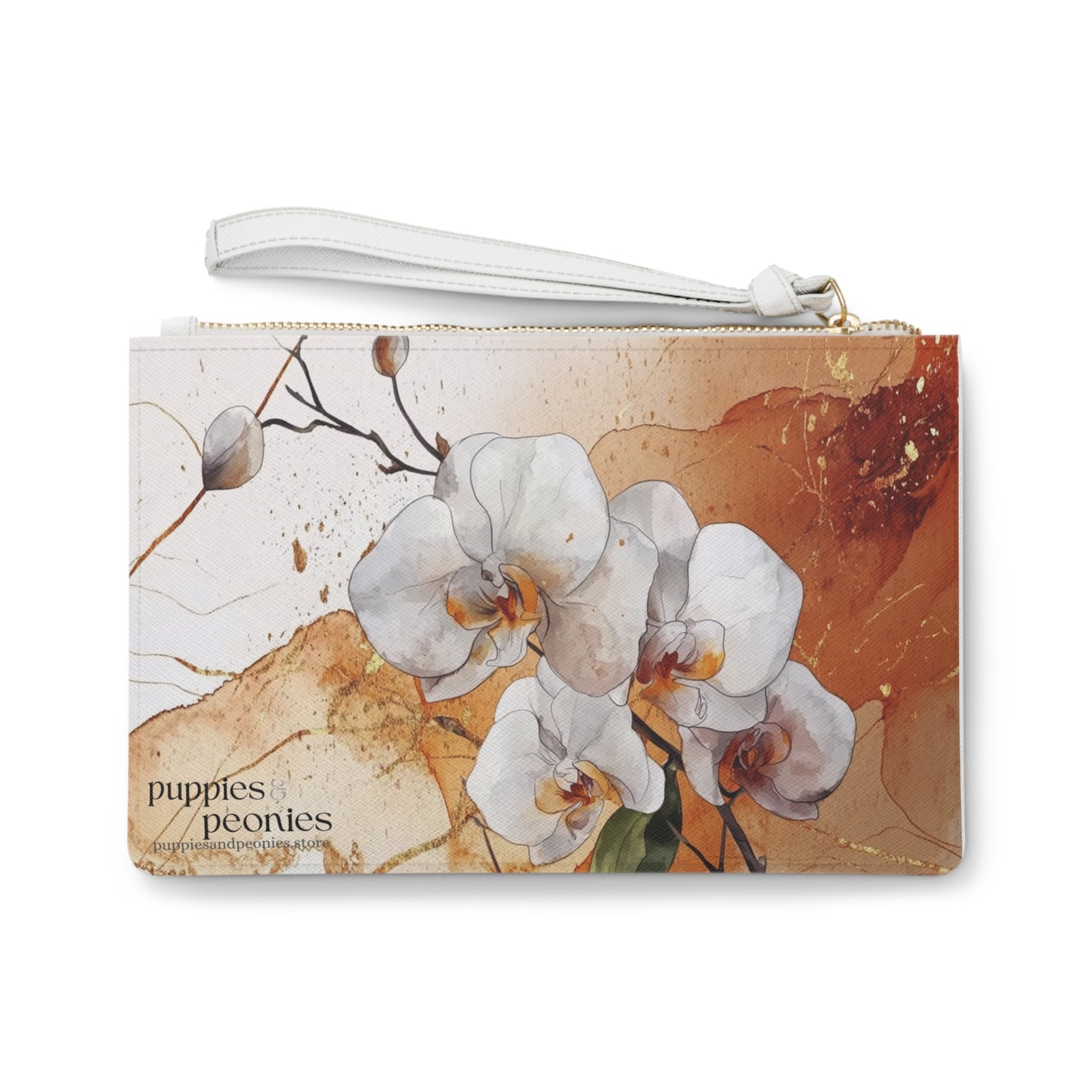 Delicate Flower Clutch Bag