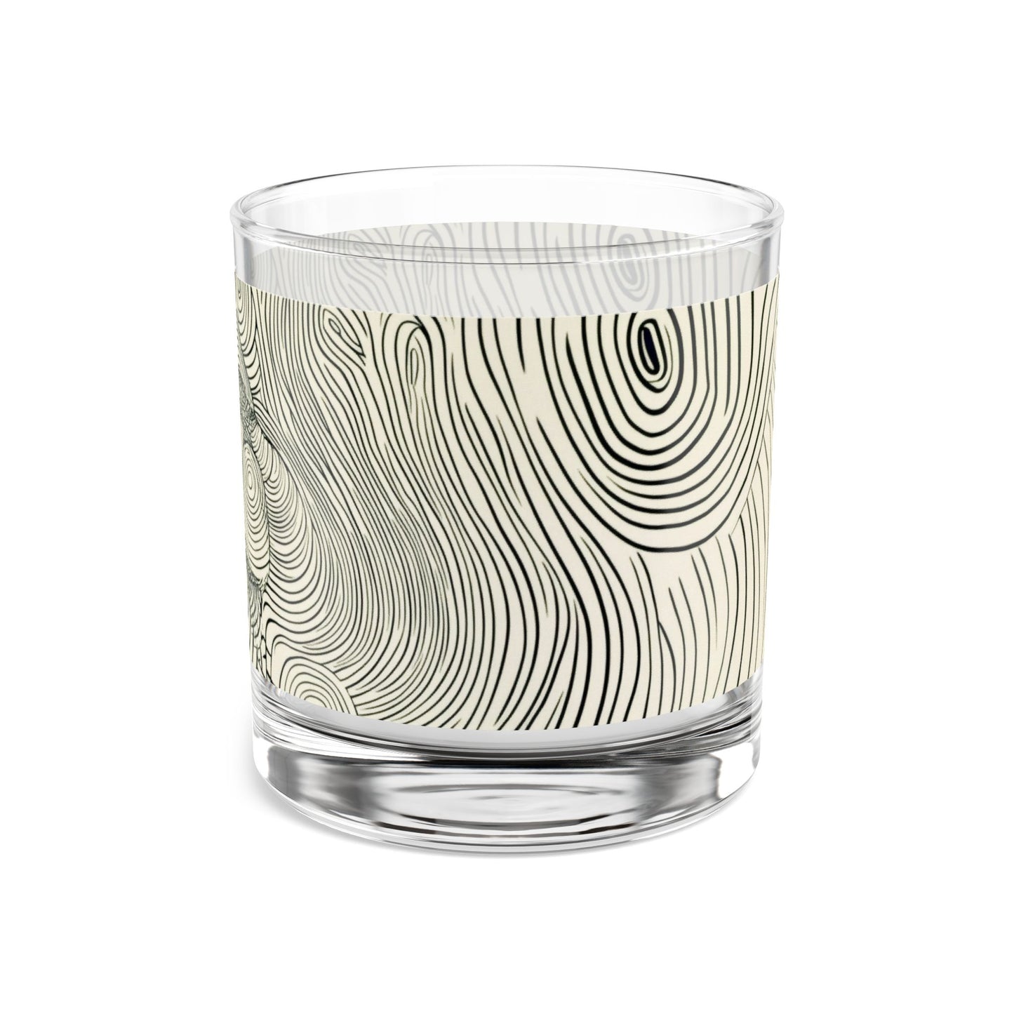 Swirls Beverage Glasses - 10oz Set of 4