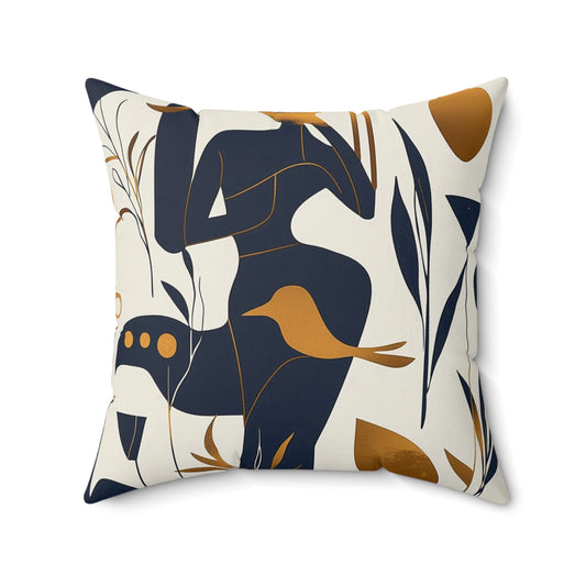 raven - throw pillow - 20"x20" with insert