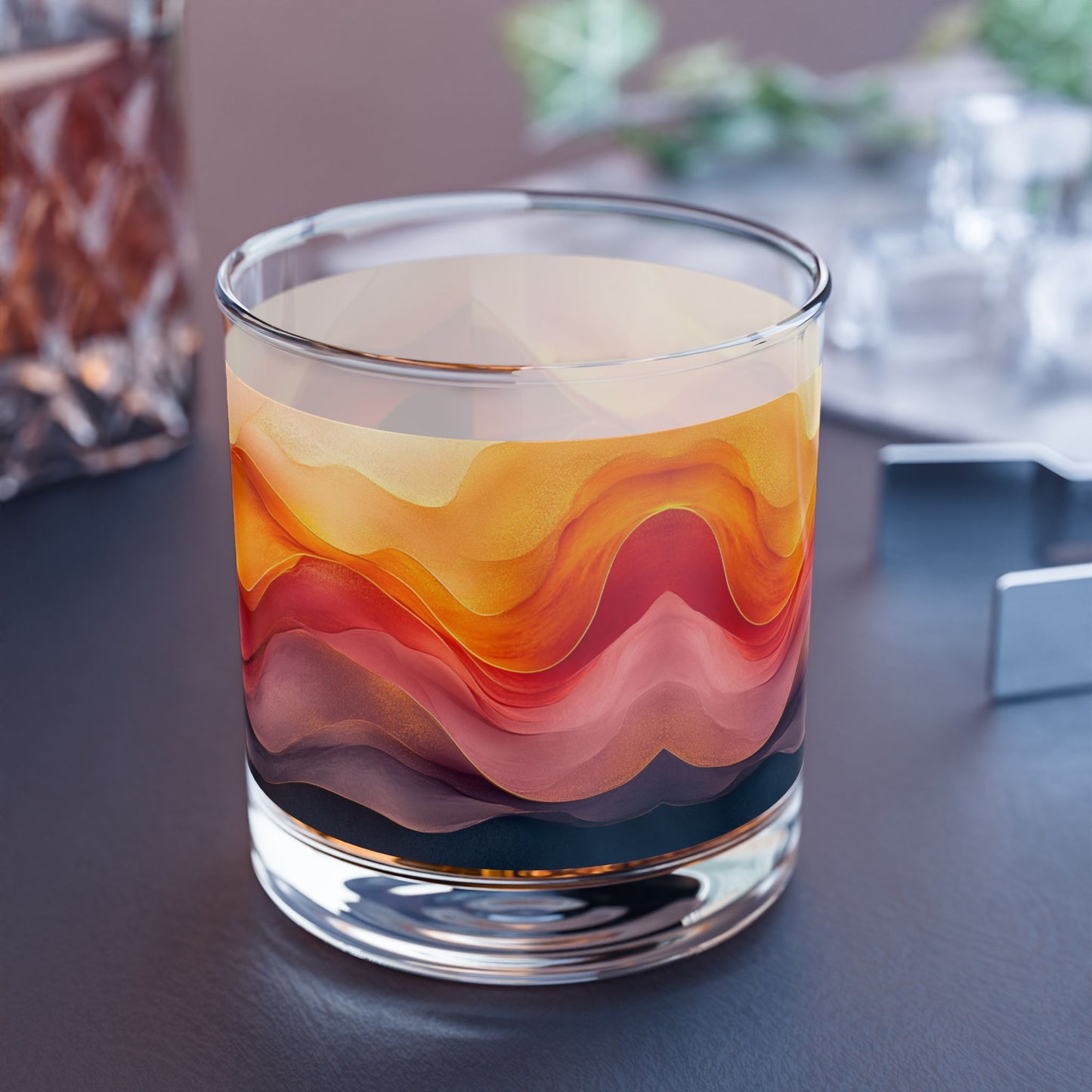 Ombre Dunes Beverage Glasses  - 10oz Set of 6