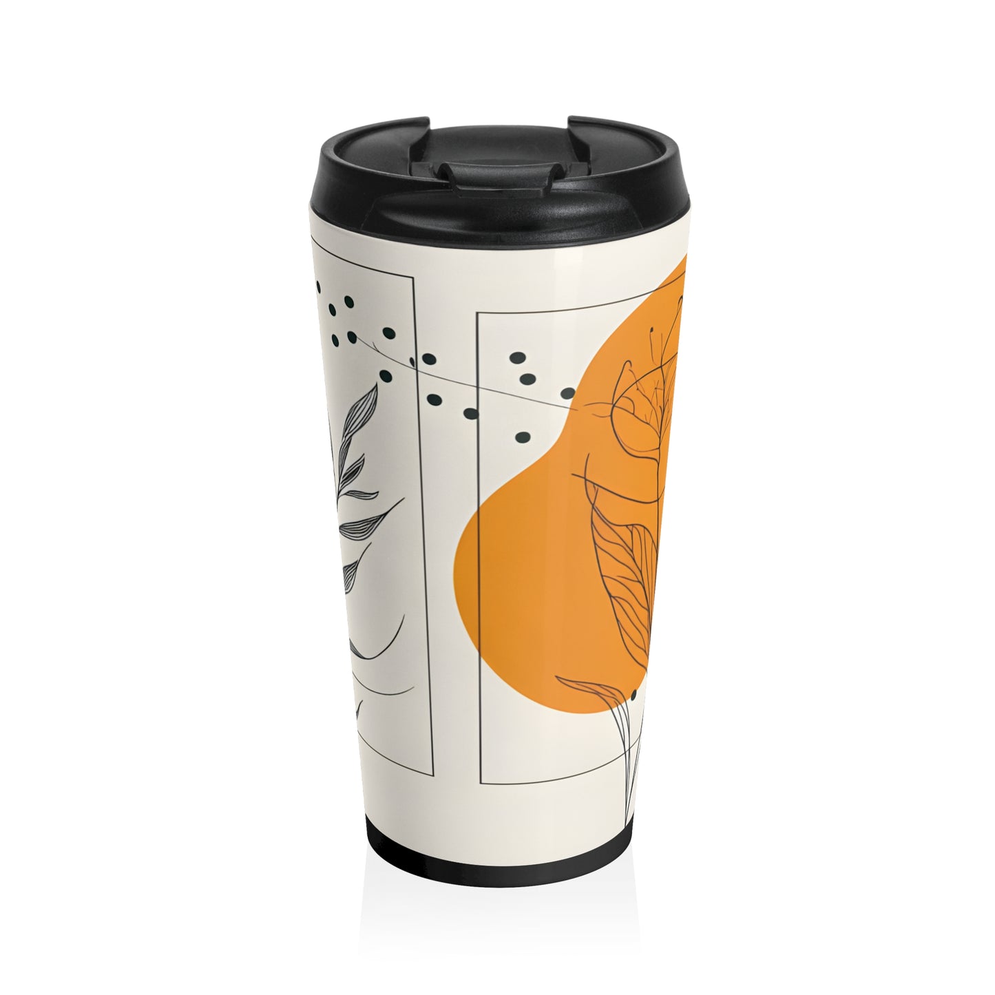 Poppy Stainless Steel Travel Mug